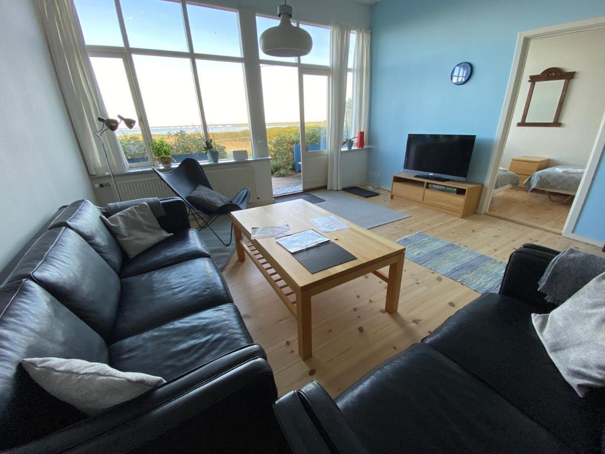 Skaerven Beachfront Apartments And Cottage Nyborg Bagian luar foto