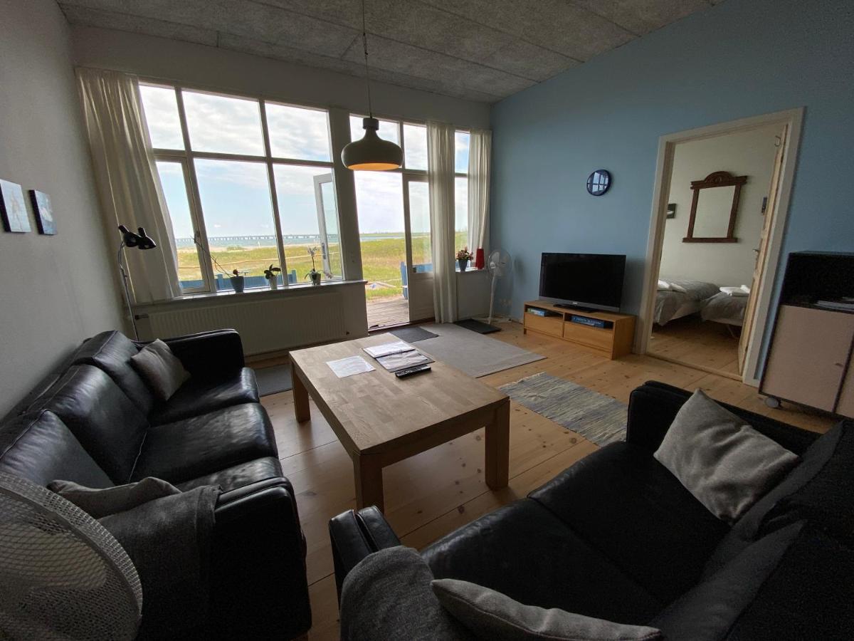 Skaerven Beachfront Apartments And Cottage Nyborg Bagian luar foto