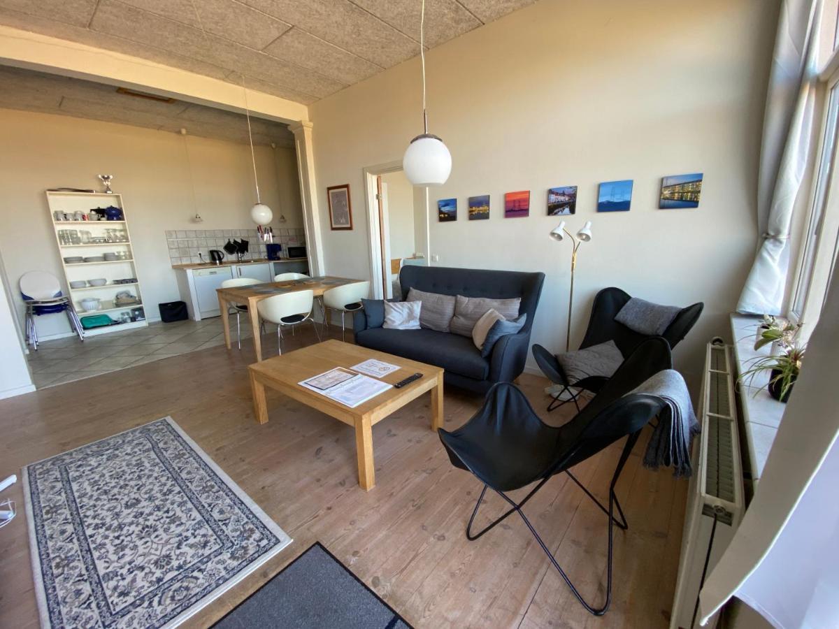 Skaerven Beachfront Apartments And Cottage Nyborg Bagian luar foto