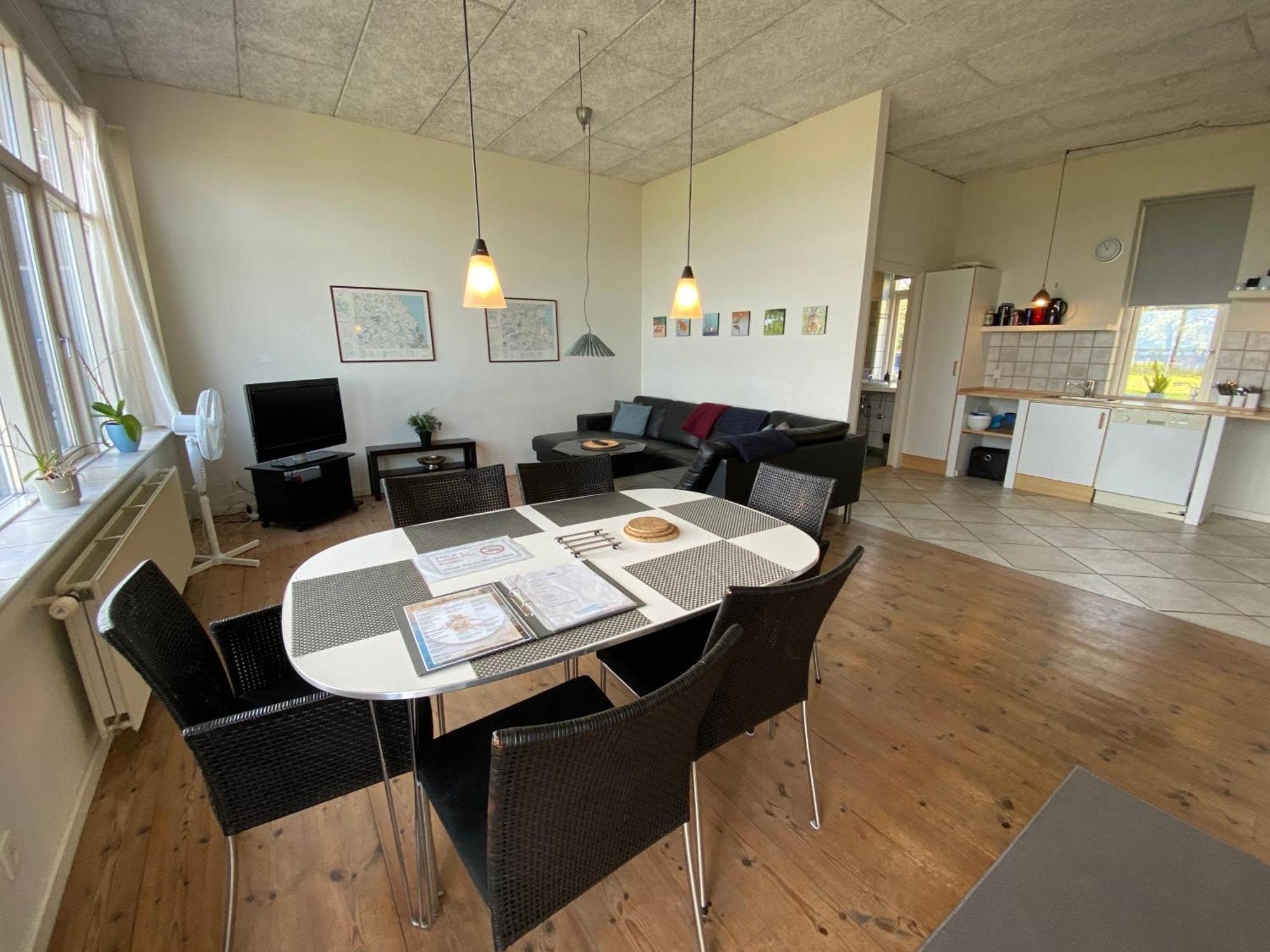 Skaerven Beachfront Apartments And Cottage Nyborg Bagian luar foto