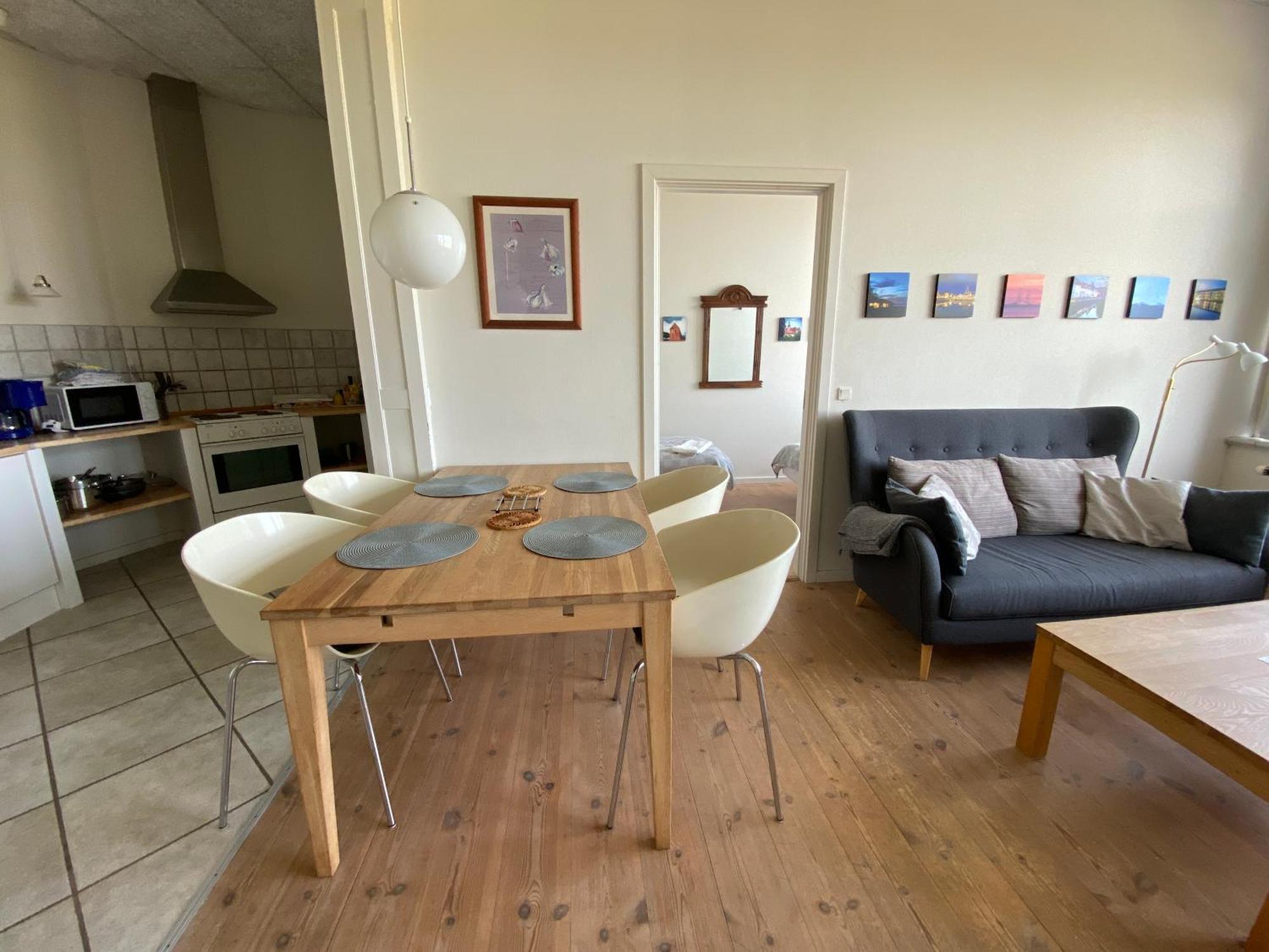 Skaerven Beachfront Apartments And Cottage Nyborg Bagian luar foto